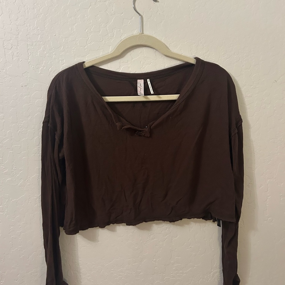 Brown Women's Top